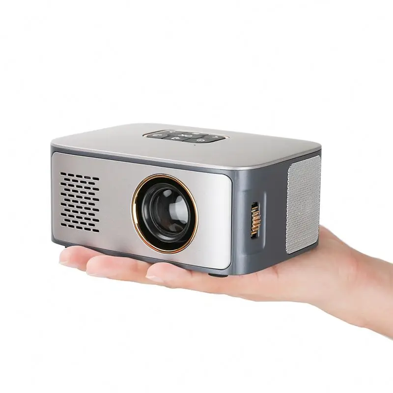 

Led Lcd Home Theater Movie Video Mini Pocket Projector SD40, Silver