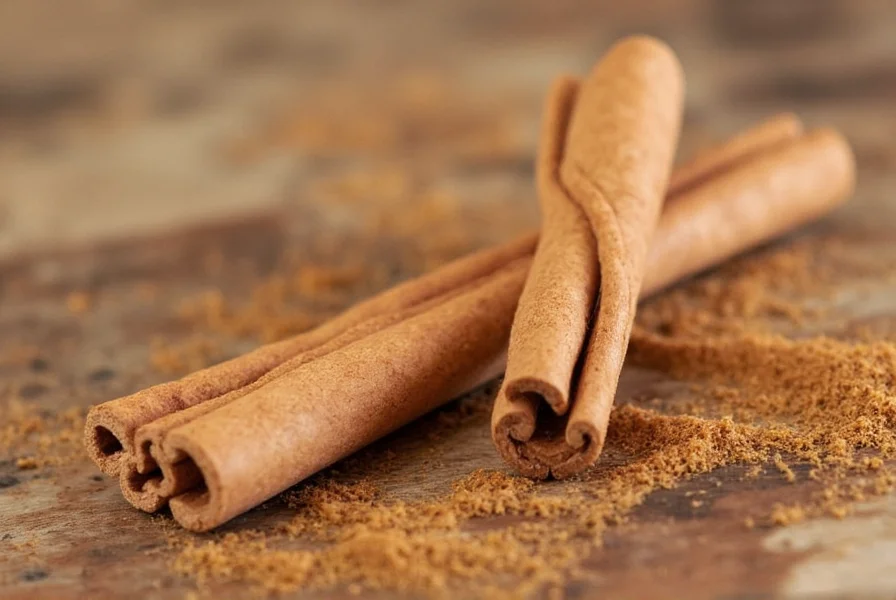 Cinnamon tree with peeling bark