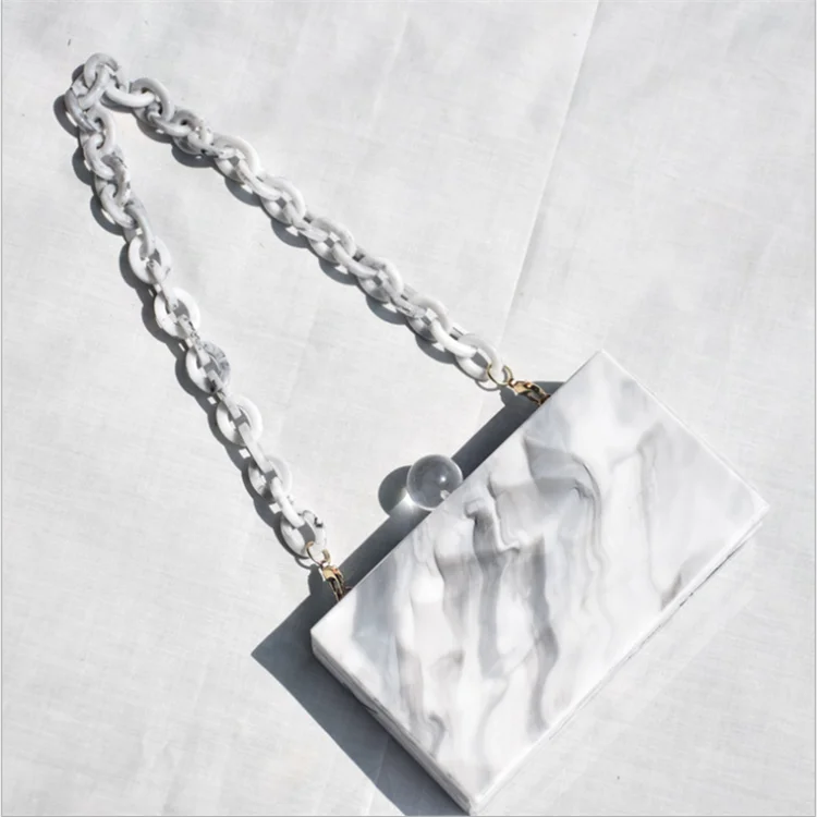 

Acrylic box purse acrylic box clutch 2020 clutches, Marble