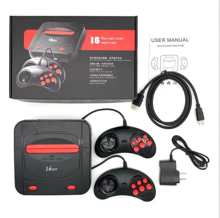 TF memory card supported HDMI 16 bits 188 video game console for sega