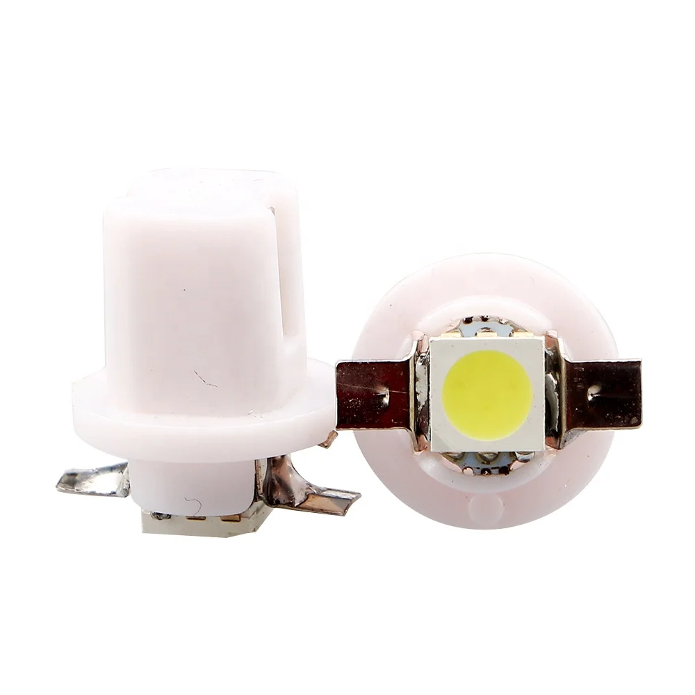 

B8.5D 5050 1 SMD LED Car Light Dash Lamp 12V Internal T5 led, White,red,blue,amber,green