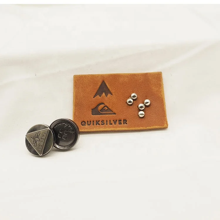 

Custom printed embossed leather applique patch for sweetshirts, Customized color
