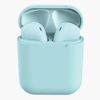 

Newest macarons earphone wireless earbuds tws i12