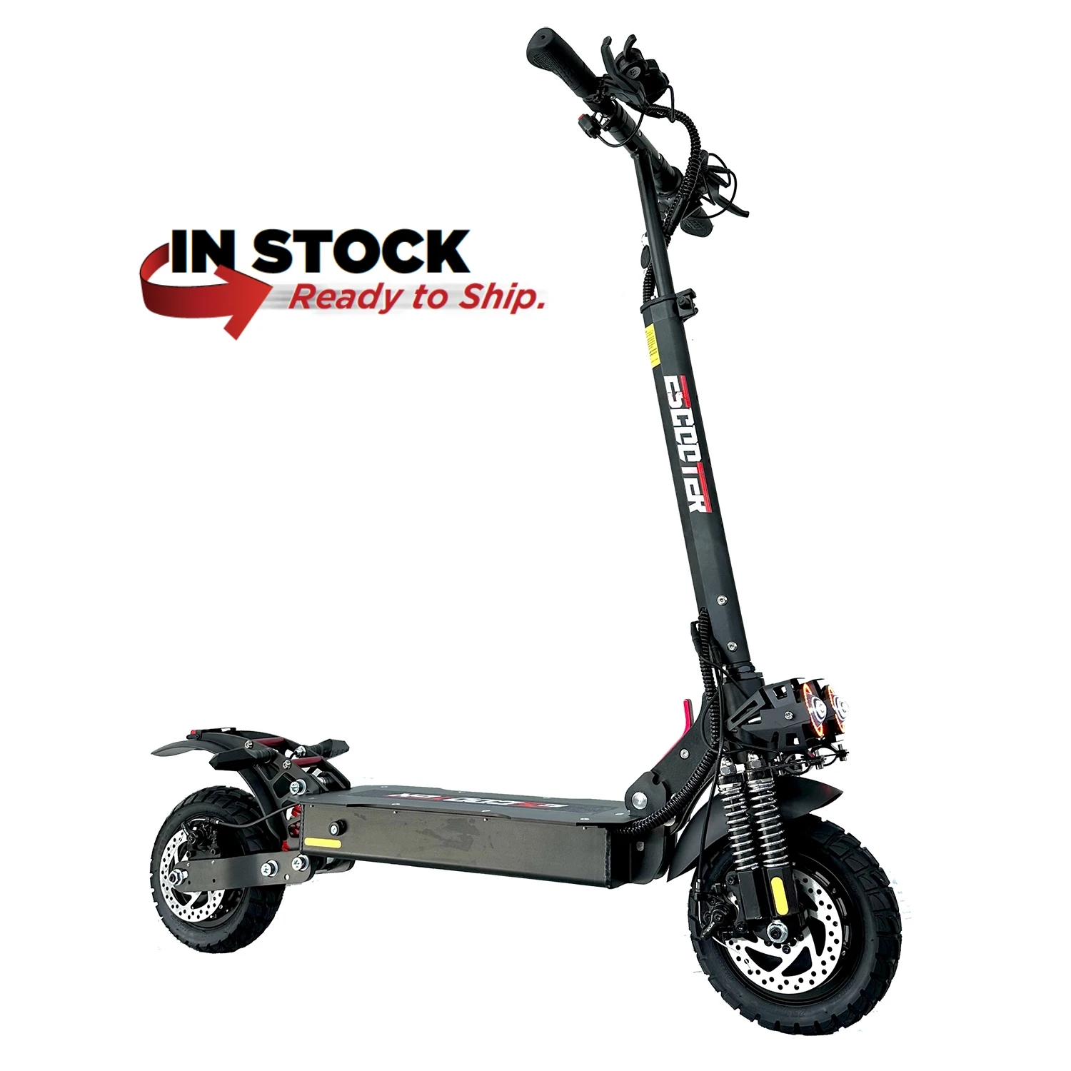 

2023 USA dropshipping electric dual motor scooter 48V 2400w Adult Scooter 55km/h speed USA free shipping