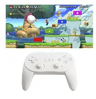 

wii classic controller Pro Black White for Nintendo Wii Standard Edition