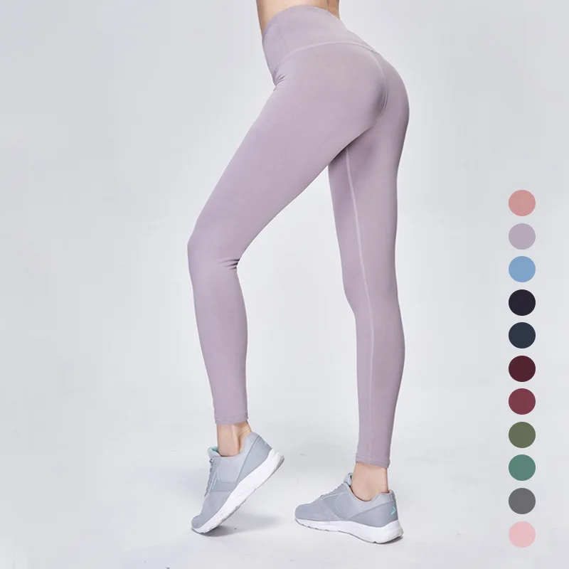 

2020 Custom Logo Wholesale Seamless Exquisite Workmanship Gym New Design Sports Tights Sexy Leggings Joggers Pants Women Fitness