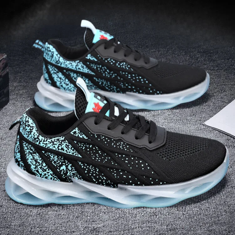 

New Model Fashion Spring Cheap Knit Sport Casual Mens Breathable Shoes