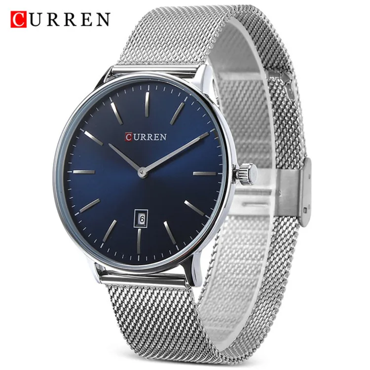 

CURREN 8302 Montre Luxury Business Men Wrist Watch Waterproof Man Quartz Watch 2021 Relogio Masculino hot selling boy hour