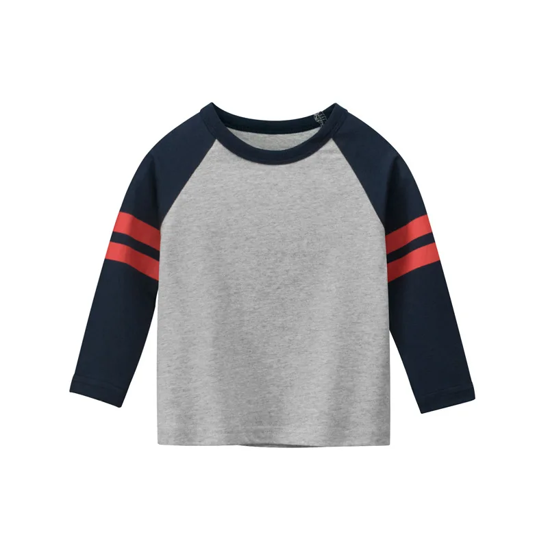 

Spring Autumn New Boys Long Sleeve Tee Shirt Fashion Kids Baby Clothes Cotton T-Shirt