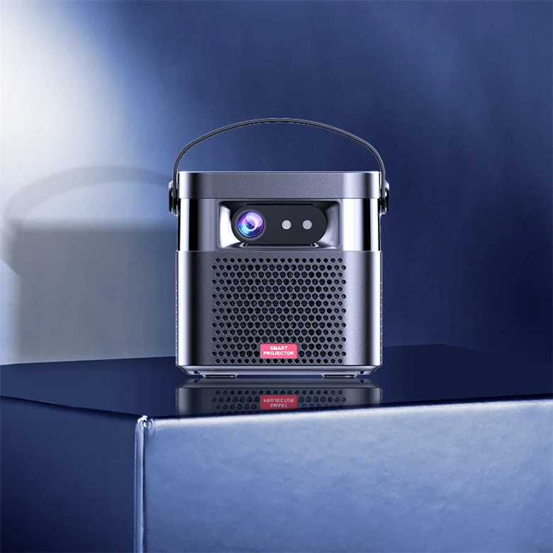 

Sainyer k5 DLP 4K projector portable android mini smart projector, Black