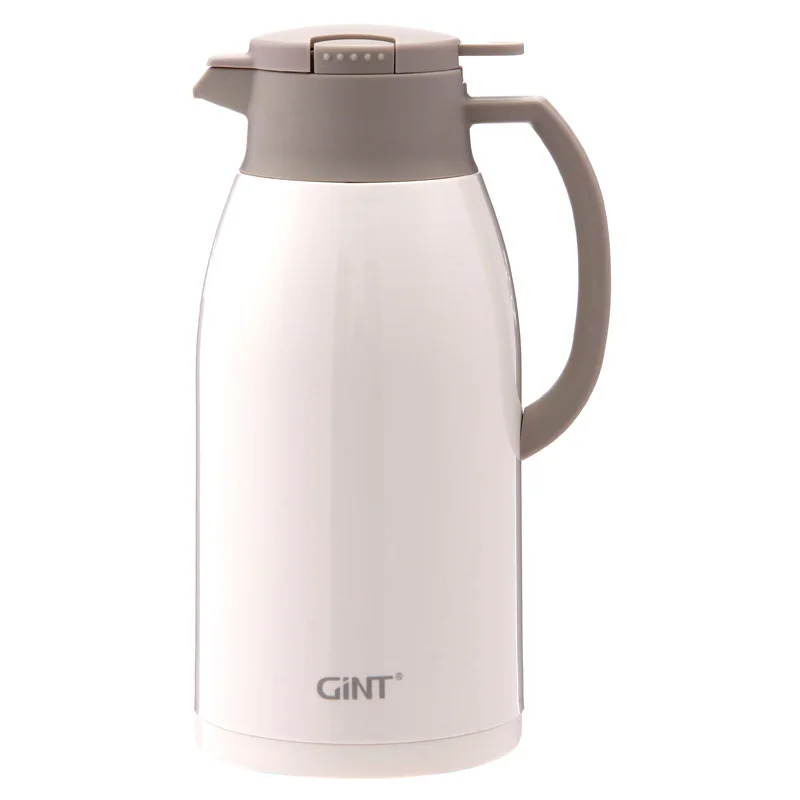 

GiNT Good Quality 1.6L Made in China Vacuum Flask Thermal Water Bottle Insulated Coffee Pot for Daily Use, Customized colors acceptable