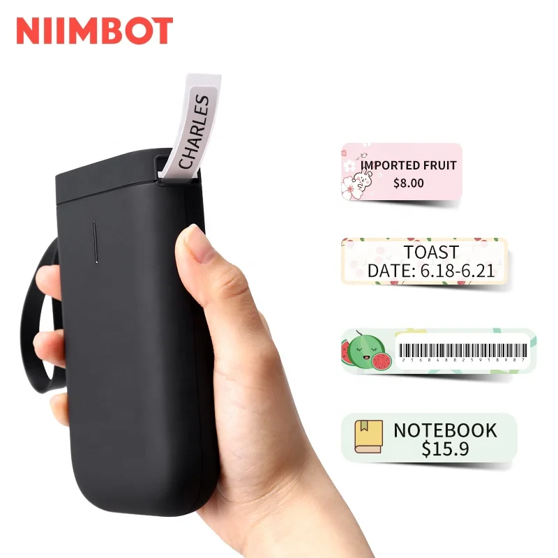 

NIIMBOT D11 custom colored sticker thermal printer hot electronic product portable cheap barcode housewife wireless printer