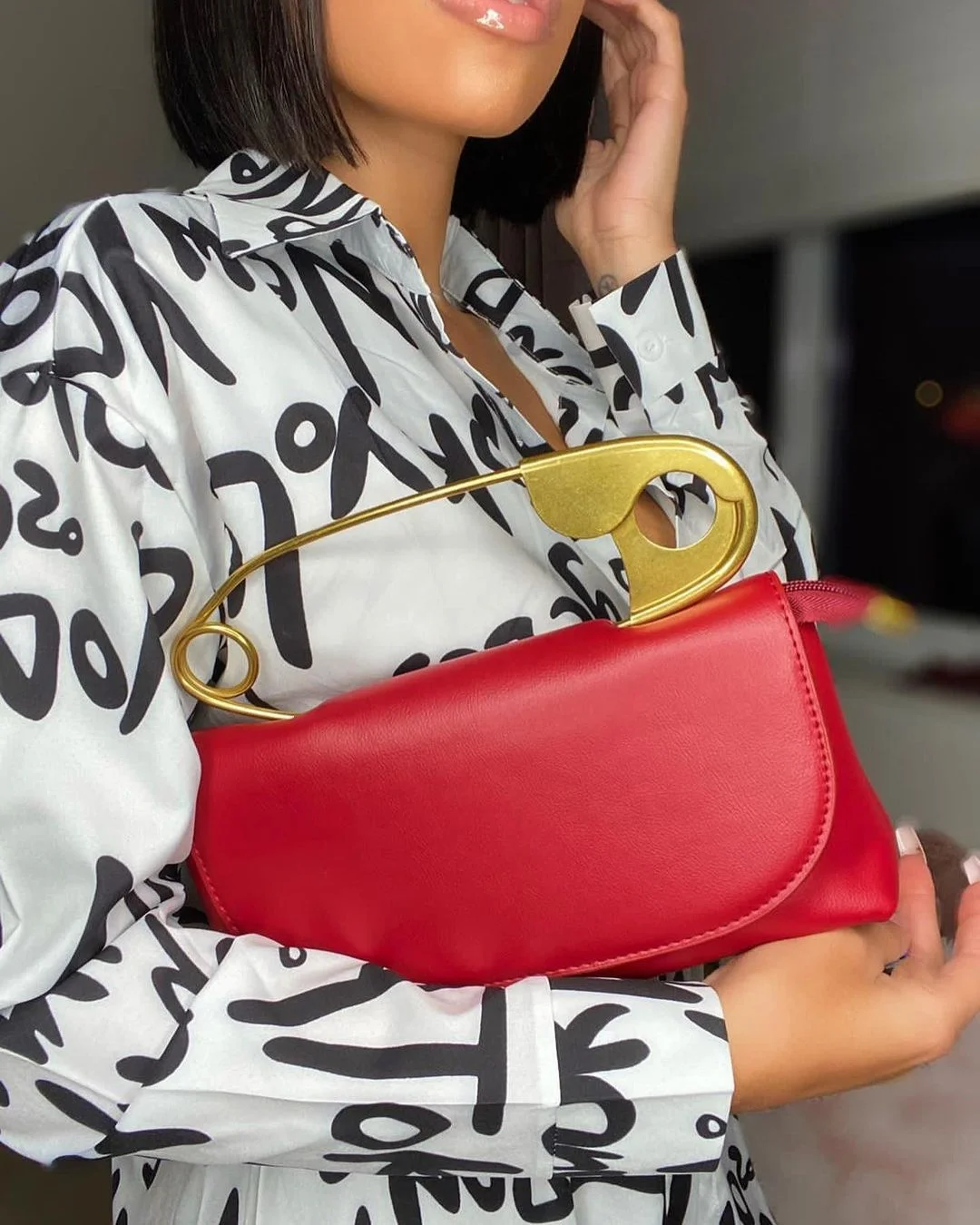 

Fashion Wholesale Night Club Solid Color Designer Purse Pin Hand Bag Bags Women Handbags Ladies