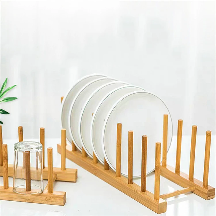 

Wooden Bamboo Vinyl Record Storage Holder Display Stand Dish Plate Bowl Cup Book Pot Lid Cutting Board Drying Rack, Brown or customized(paint)