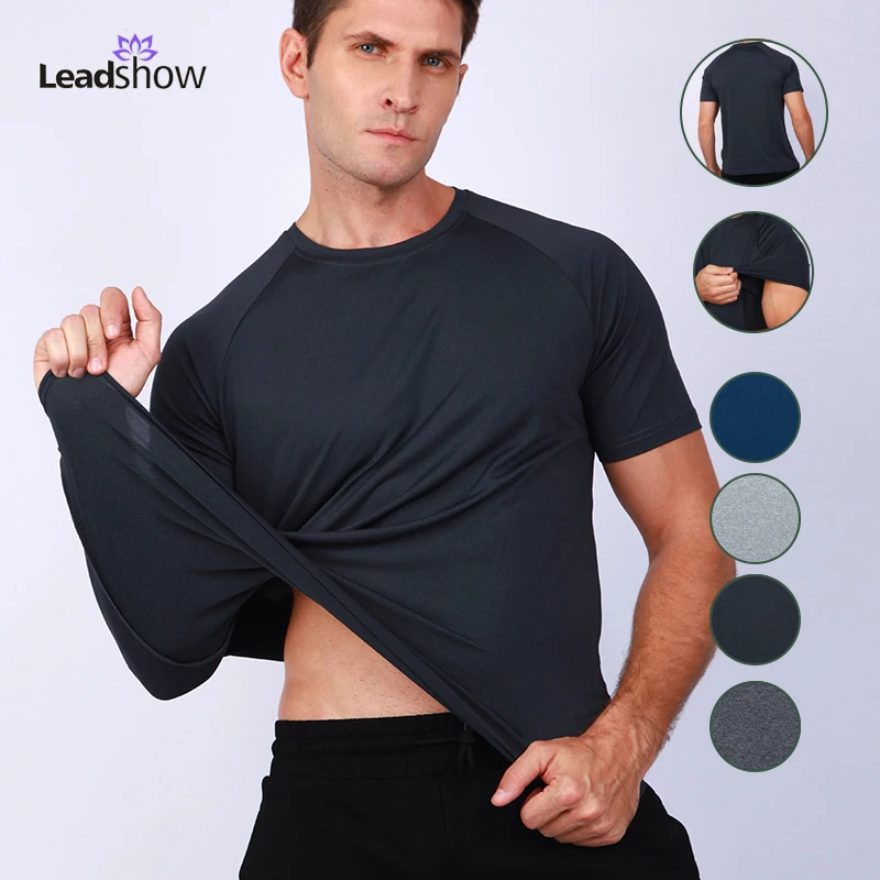 

Workout mens oversize gym t shirt logo custom men fitness clothing tshirts stylish designers sweatshirt plus size shirts for men