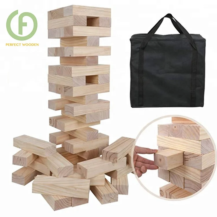 jumbo wooden blocks