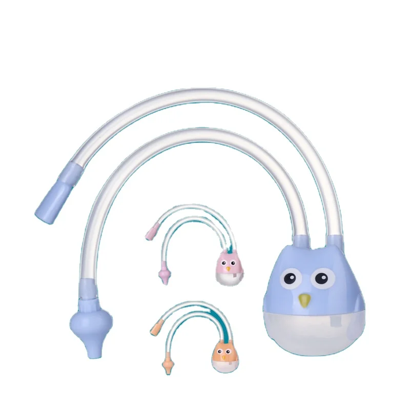 

New cartoon baby nose aspirator, Blue
