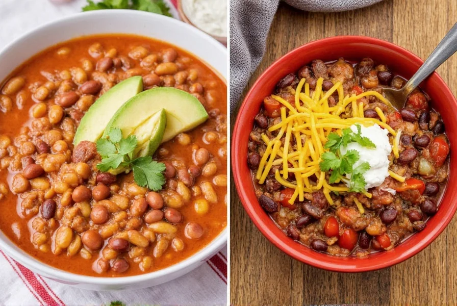 Chili Garnishes on Side