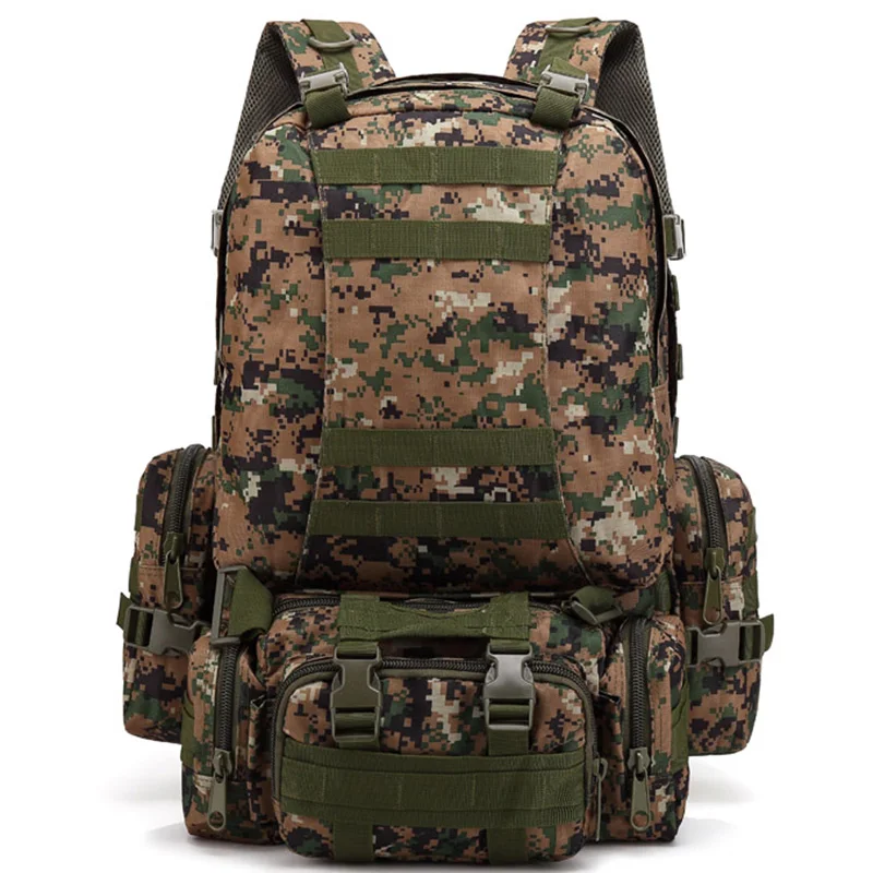 

Lupu 53L tactical backpack Customized LOGO OEM/ODM Breathable camping backpack