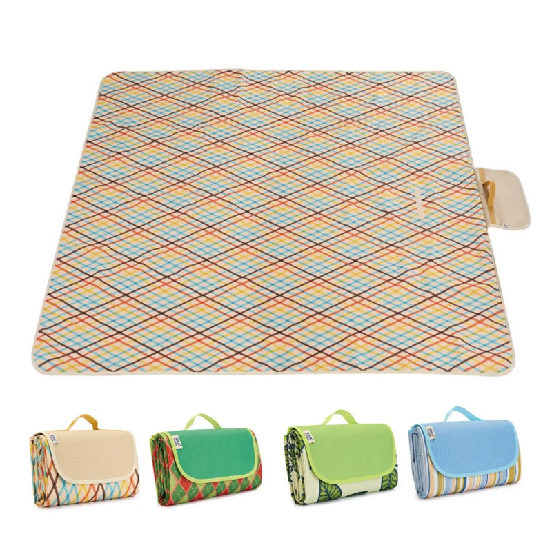 

Foldable Waterproof Oxford Picnic Beach Blanket Portable Equipment Camping Mat