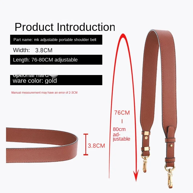 

Kesoil-a Custom Logo Adjustable Shoulder Handbag Accessories Pu Leather Bag Strap Kesoil