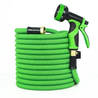 

2020 Upgraded 50' 100' Garden Hose Expandable & Flexible - Super Durable 3750D Fabric with Solid Brass Connector