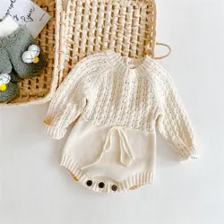 SE2887 2021 winter newborn baby clothes baby knitt