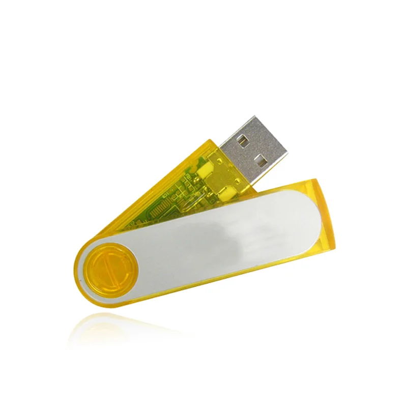 

Logo Custom Printing Hot Selling Transparent Shell USB Flash Logo Memory