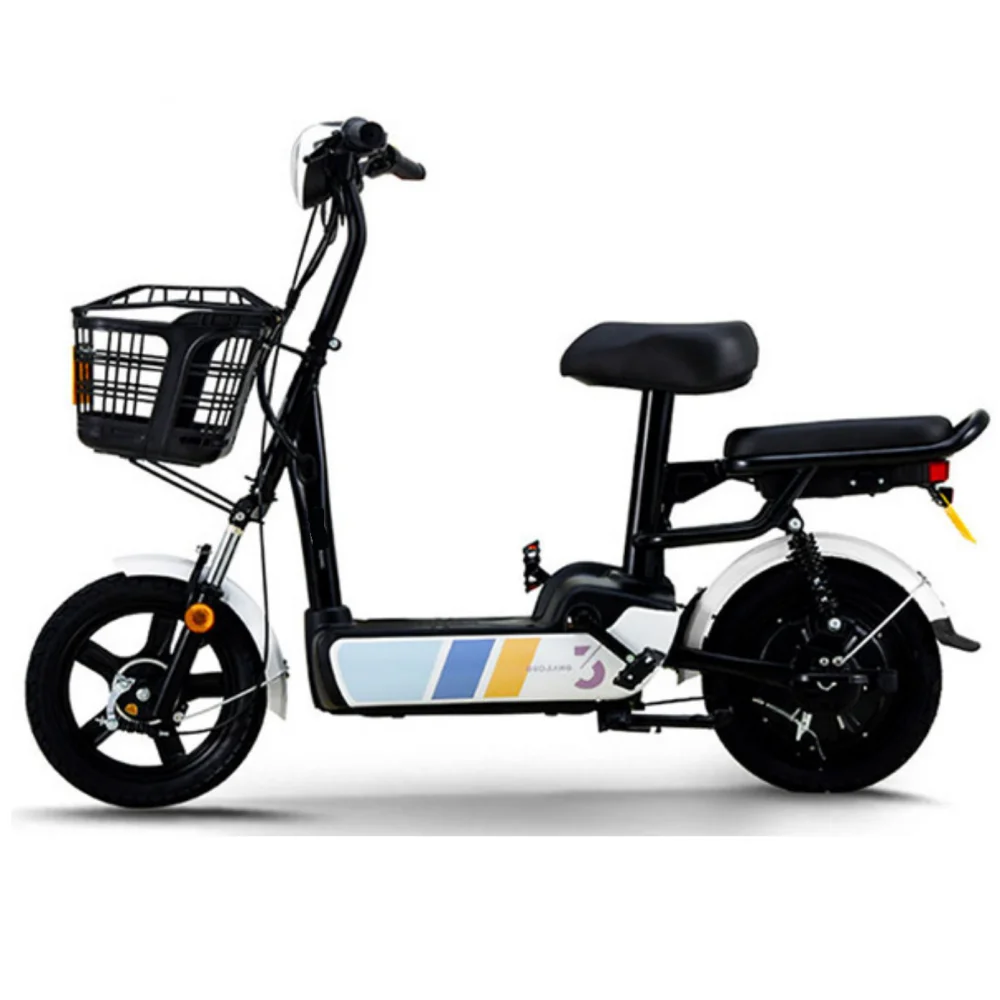 

SMART 350W 48V 12AH 14 inch cheap simple new design removable lithium battery 5 year warranty electric scooter bike bicycle