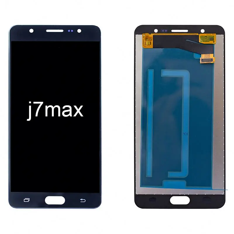 

Mobile Phone Lcd For Samsung Galaxy J7 Max G615 Lcd Display With Touch Screen Digitizer Assembly, Black/gold
