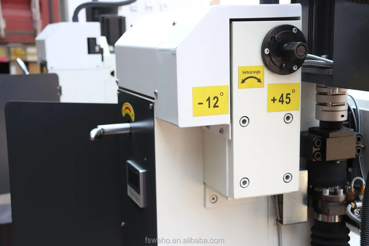 Woodworking Double Round End Tenoner Machine Rounding Off Tenoning