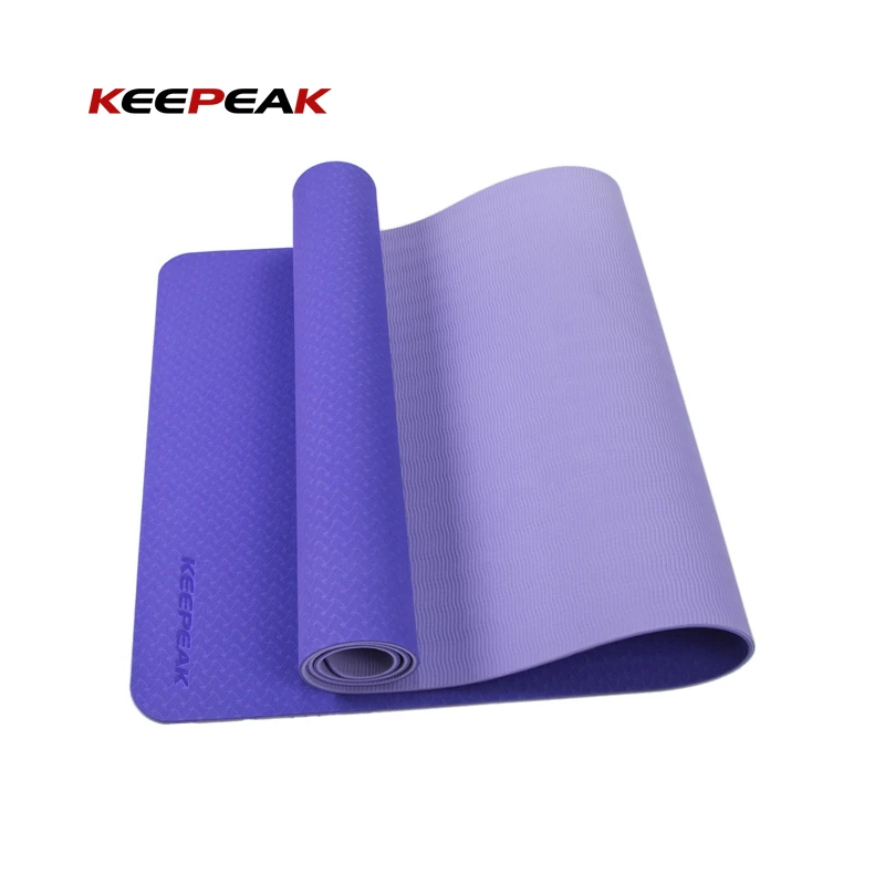

Wholesale Guaranteed Quality Durable 6mm Thick TPE Yoga Mats for Training
