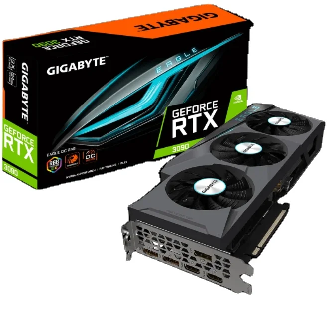 

Cost- effective Graphics Card GIGBYTE GeForce RTX 3090 EAGLE OC 24G Video Card Mining GPU RTX3090 For desktop mining