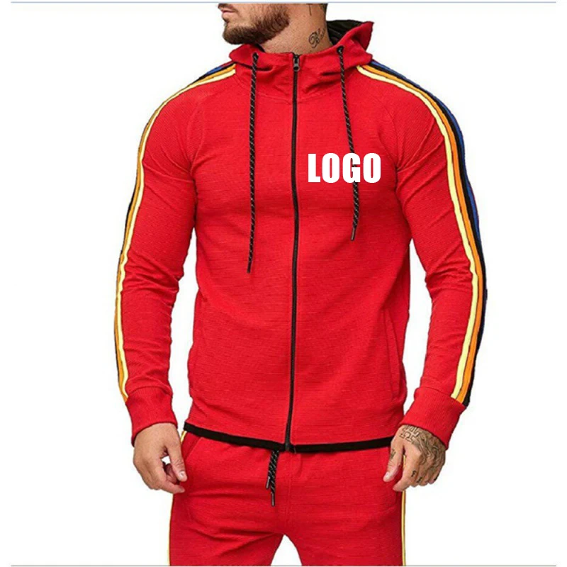 

New Arrival Mens Custom Wholesale Oversized Jogging Suits Sweatsuit Set custom sweatsuits with logo, Picture shows