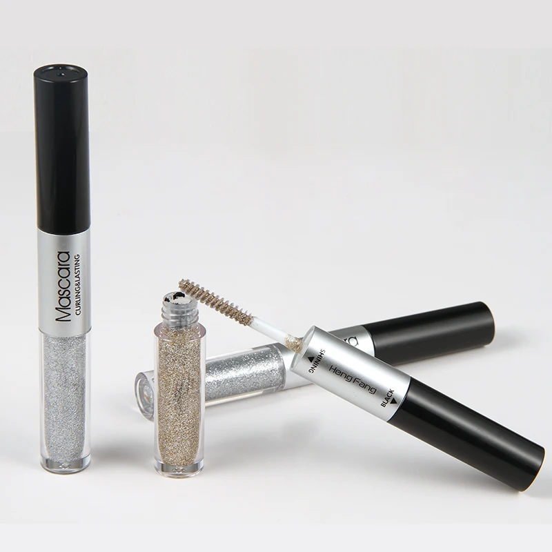 

H6233 Custom doual ends private label black and siny diamond mascara
