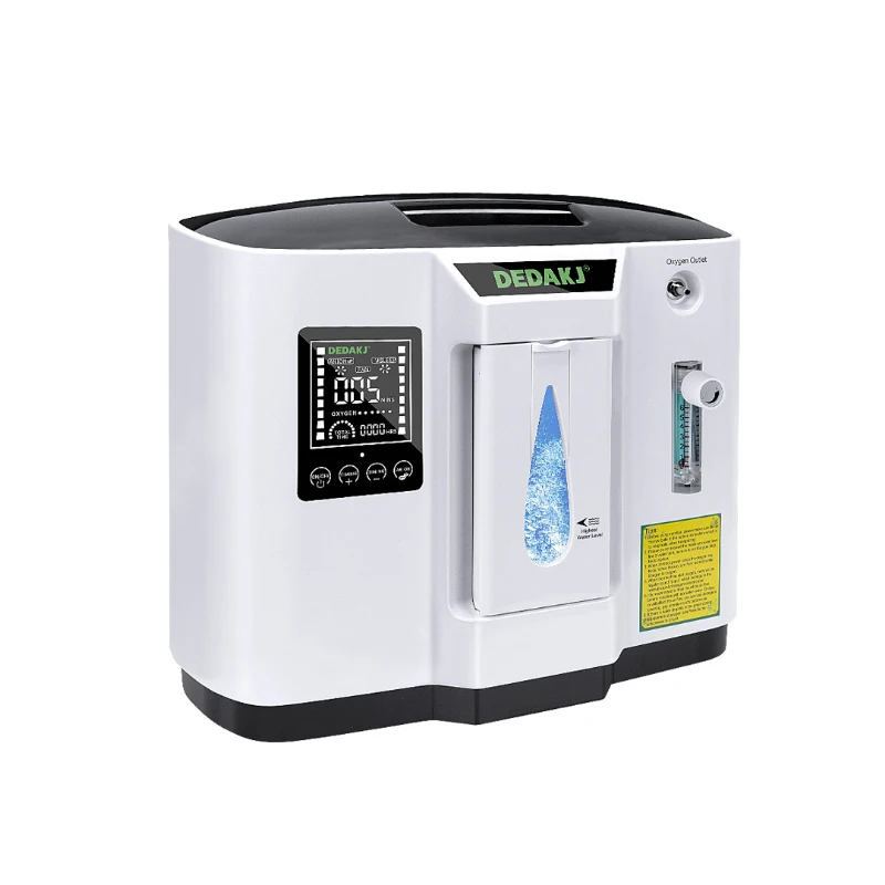 
DE-1A New Design Hot Sale household Portable oxygen concentrator 7L for Home Use oxygen generator 