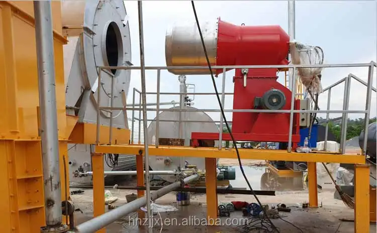 New type multi-functional pulverized coal burner for asphalt plant