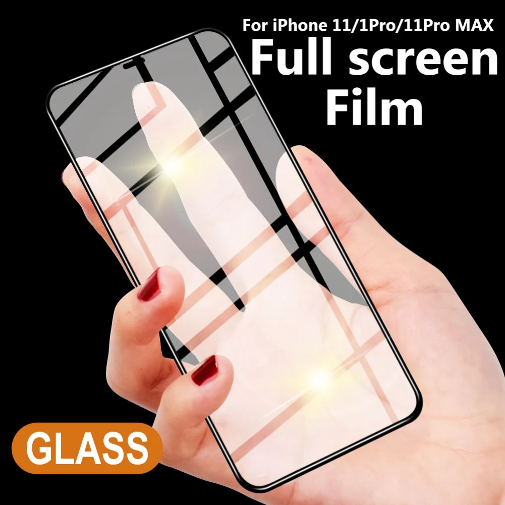 

LeYi Full glue 9H Screen Protector Mobile Phone Tempered Glass for iPhone 6 7 8 plus xs xr xs max