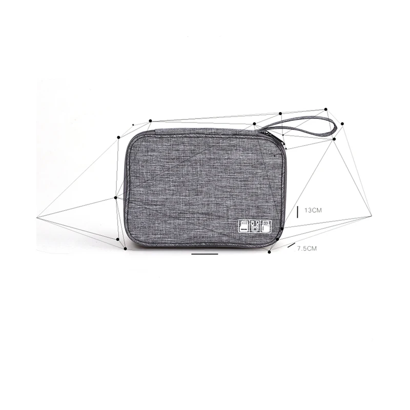 

Usb Charge Cable Organizer Travel Digital Electronics Accessories Storage Bag