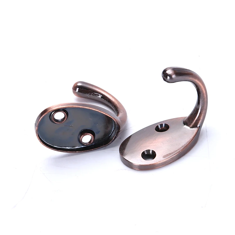 

Bathroom door single hook Living room wall hook metal hook, Chrome