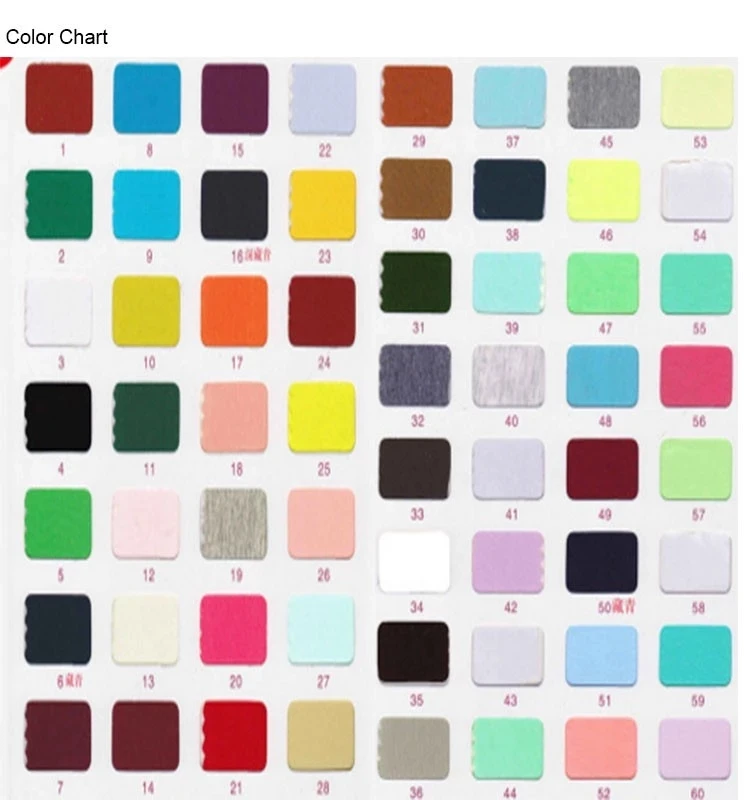color chart hoodie