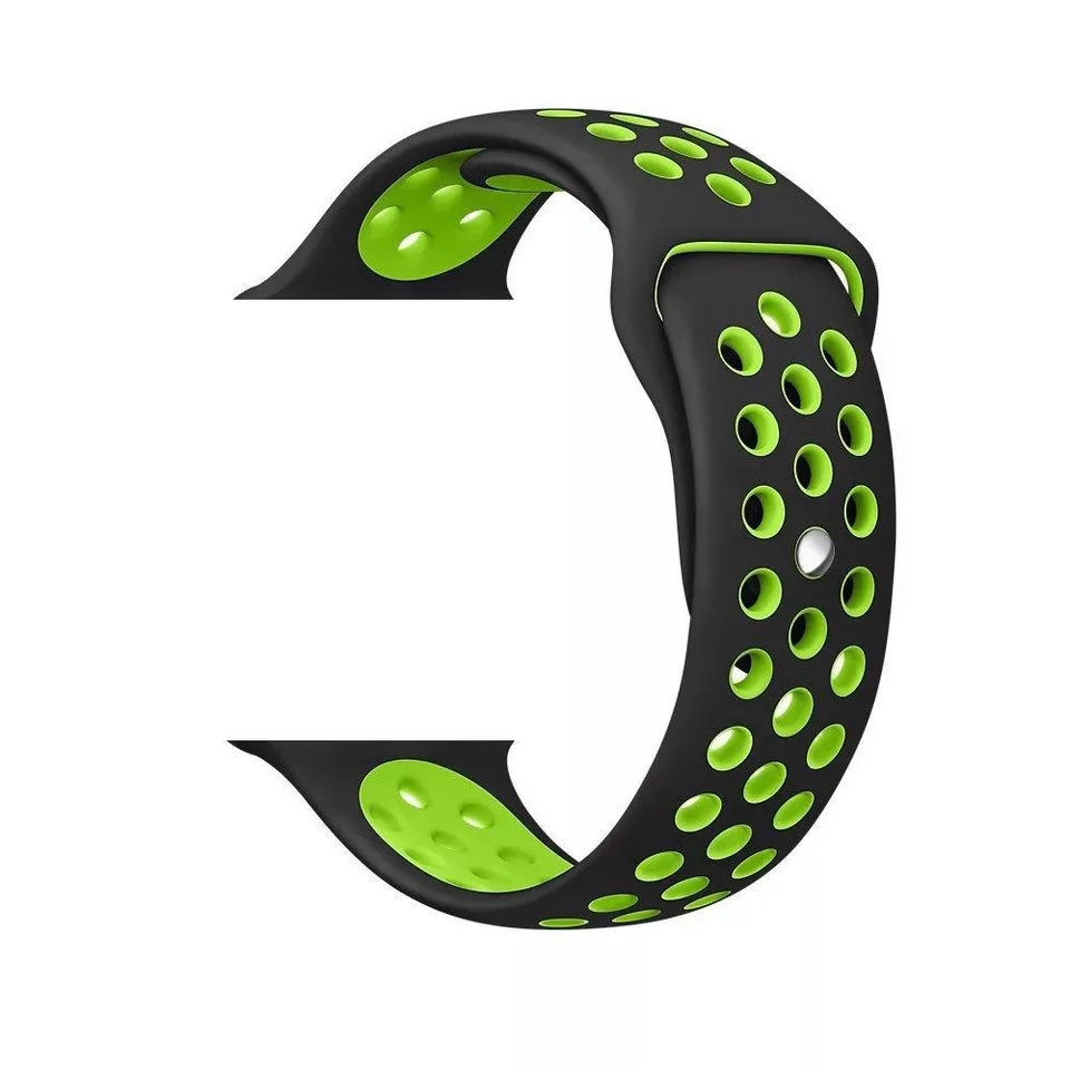 38mm 40mm 42mm 44mm Universal Silicone Fast Release Replacement Strap Sport Watch Band For Apple Watch Bracelet Series 5 4 3 2 1