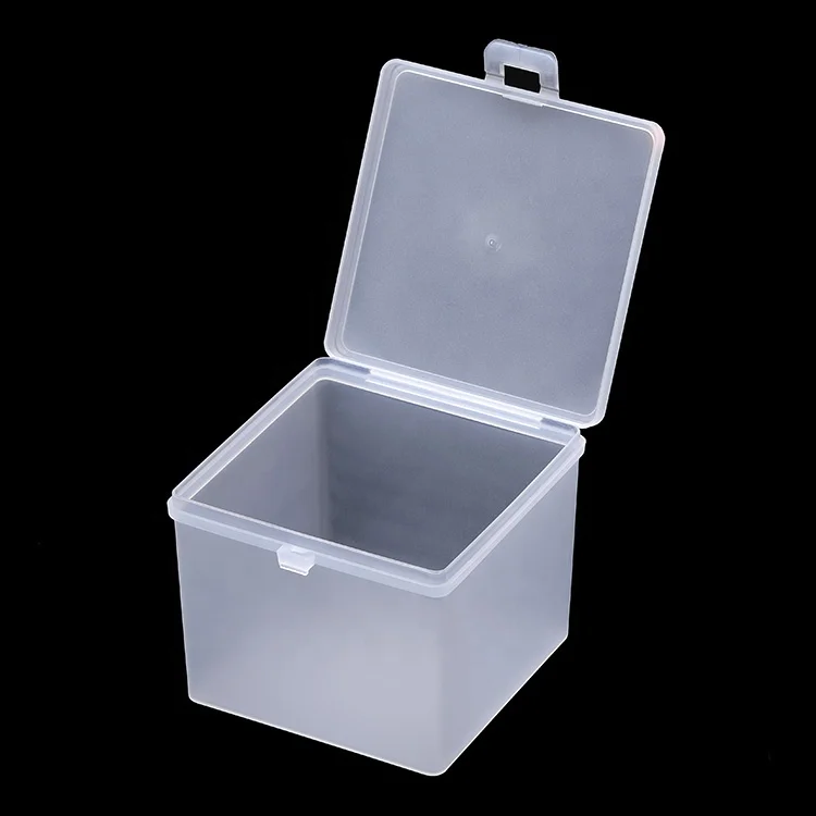 

Attached Lid Plastic Container Cheap Folding Plastic Packaging & Printing Boxes for Storage Washcloth, Customized