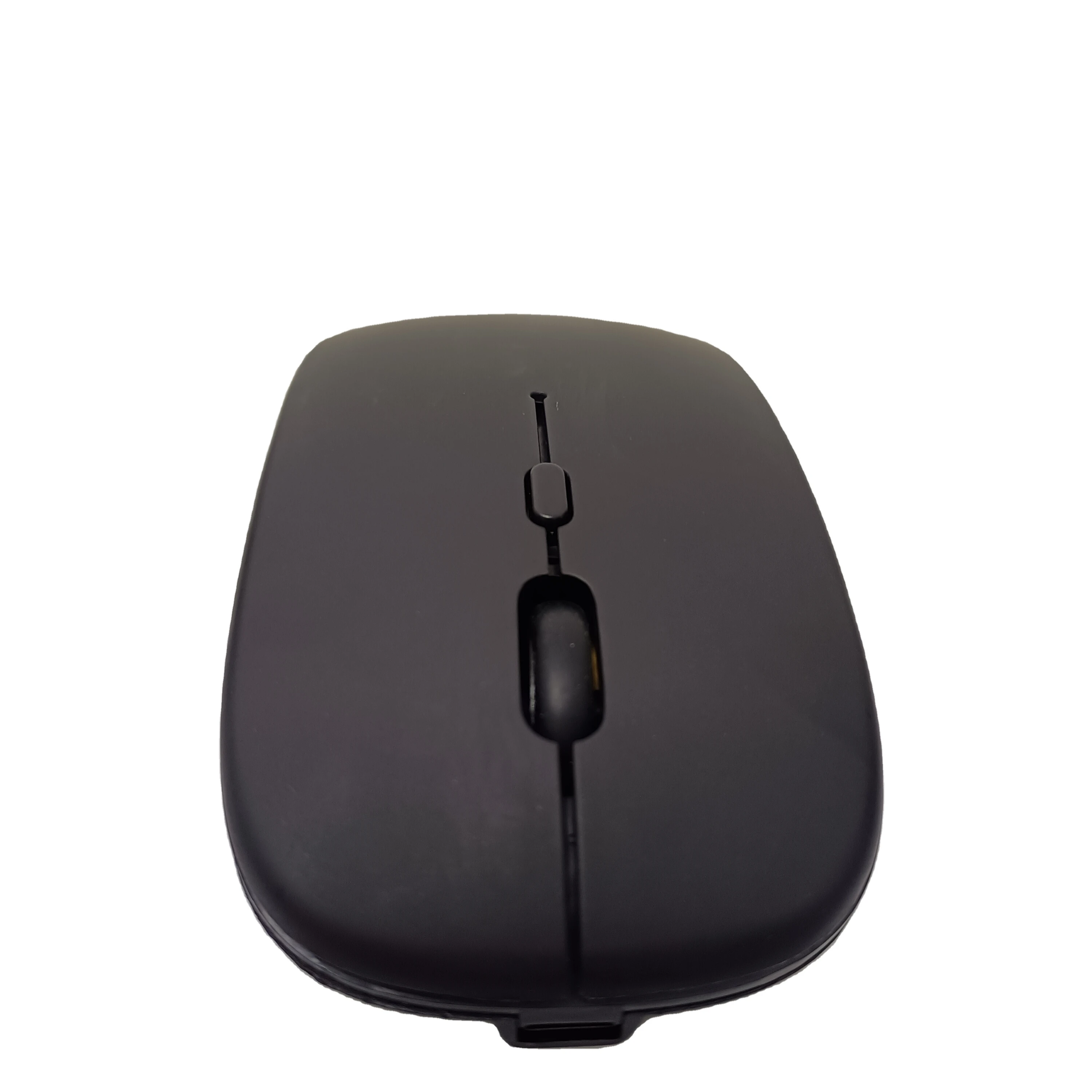 

RMC108 Cheap Wireless Mouse Rechargeable with rubber coating and switchable DPI 800-1200, Balck