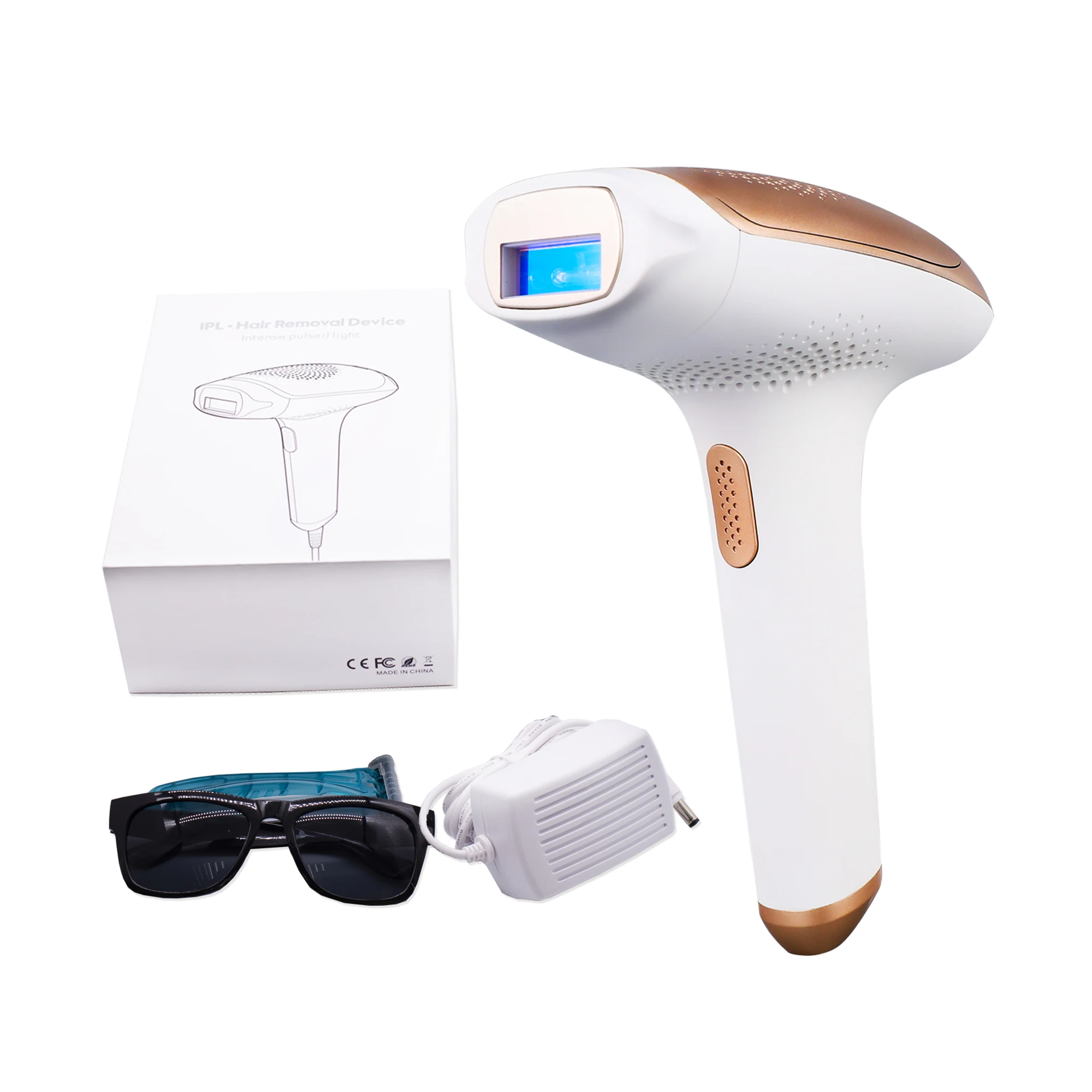 

AVQ dropshipping 2021 ice cool ipl laser hair removal device 900000 apliences for men and women, White,pink,black