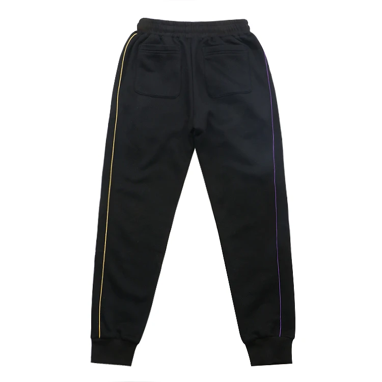 

custom logo black blanks women cotton sweatpants