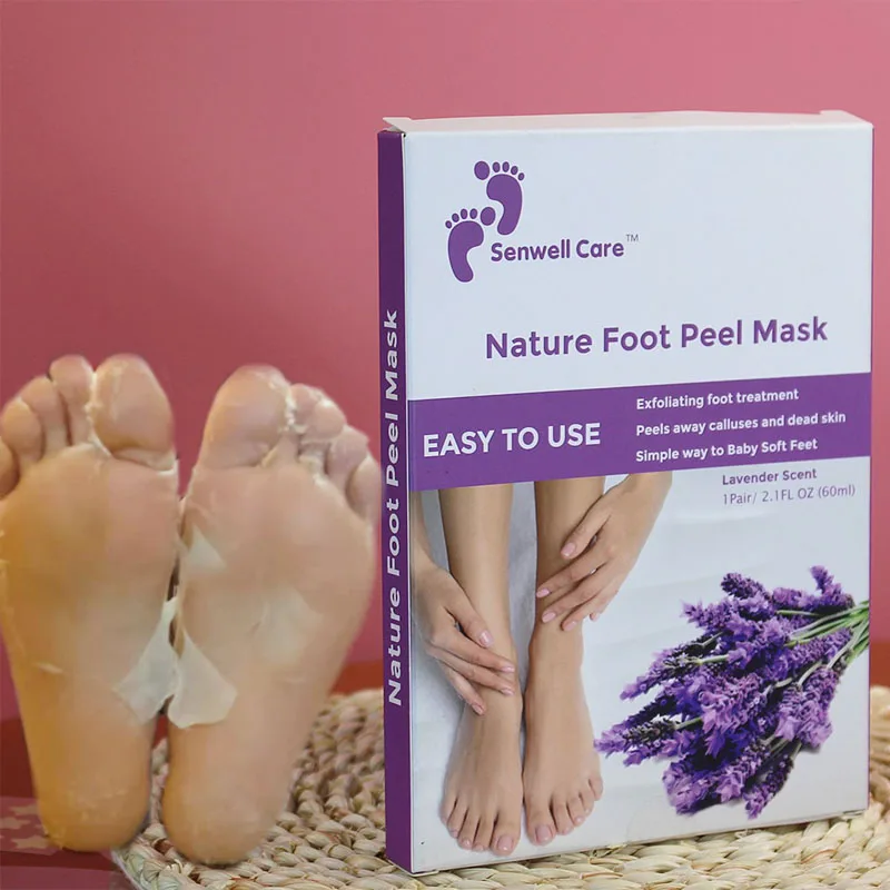 

Customized Korean Foot Peel Off Socks Mask Milk Organic Foot Mask Peeling Exfoliating, Customised