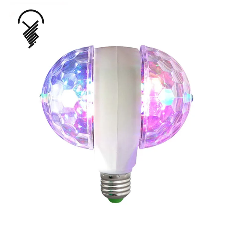 Color rotating lamp