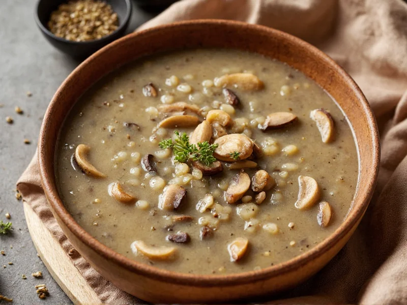 Mushroom and Wild Rice Soup: Recipe & Tips