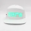 Fashion led show cap sequin hat scrolling message good price
